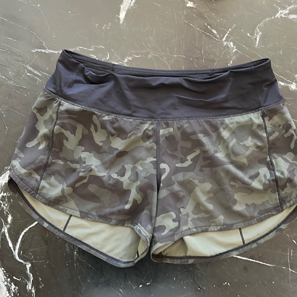 Lululemon Speedup Lined Shorts